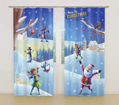 Шторы Сирень