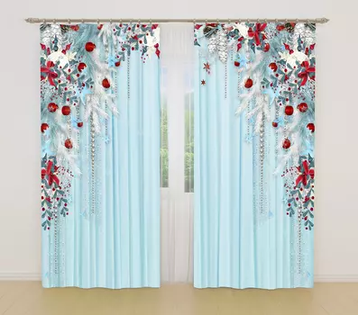 Шторы Сирень