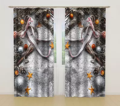 Шторы Сирень