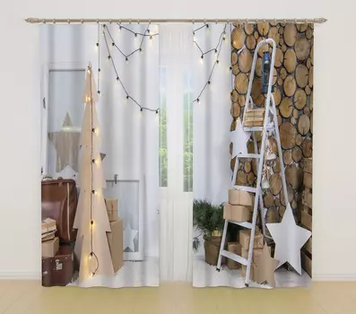 Шторы Сирень