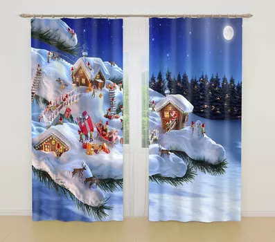 Шторы Сирень