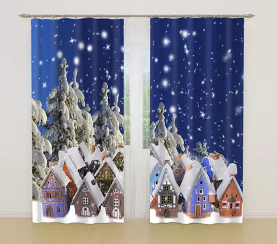 Шторы Сирень