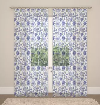 Шторы Сирень