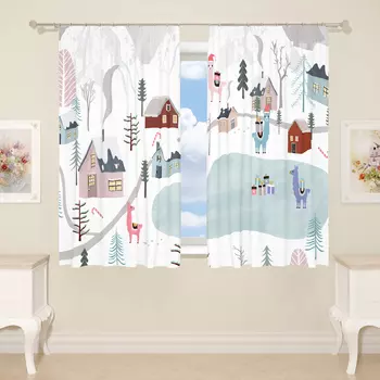 Шторы Сирень