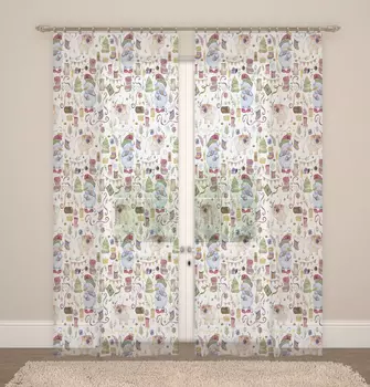 Шторы Сирень