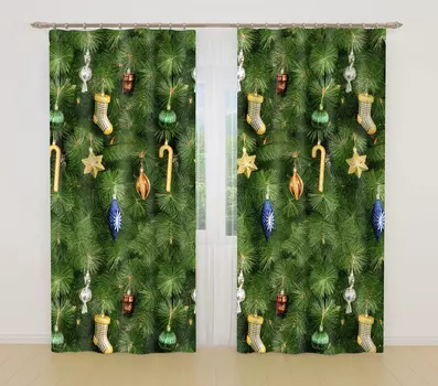 Шторы Сирень