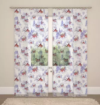 Шторы Сирень