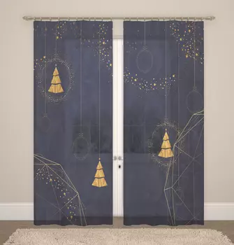 Шторы Сирень