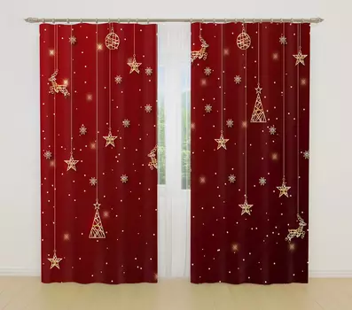 Шторы Сирень