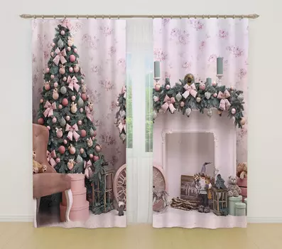 Шторы Сирень