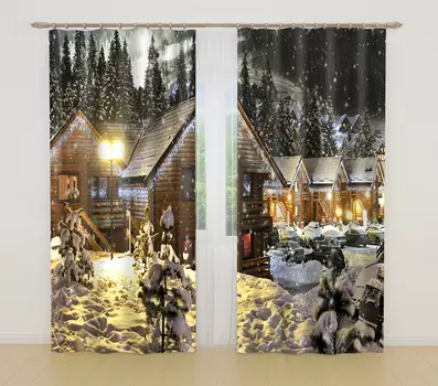 Шторы Сирень