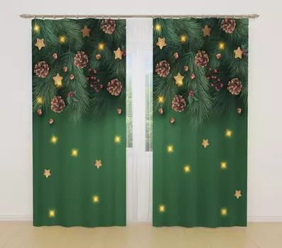 Шторы Сирень