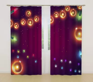 Шторы Сирень