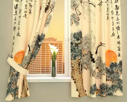 Шторы Сирень