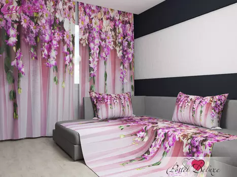 Шторы Сирень