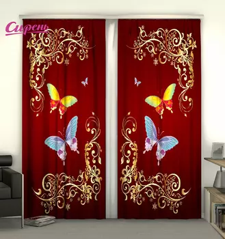 Шторы Сирень