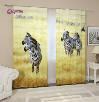 Шторы Сирень