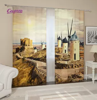 Шторы Сирень