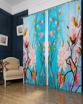 Шторы Сирень