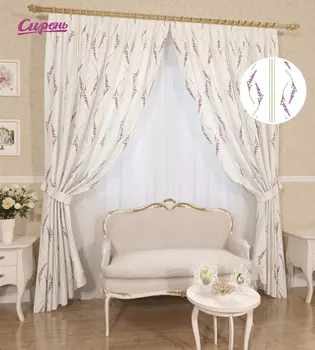 Шторы Сирень