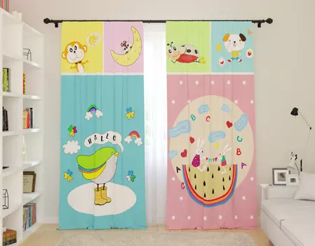 Шторы Сирень