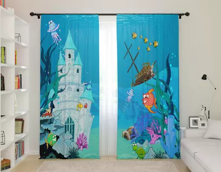 Шторы Сирень