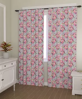 Шторы Сирень