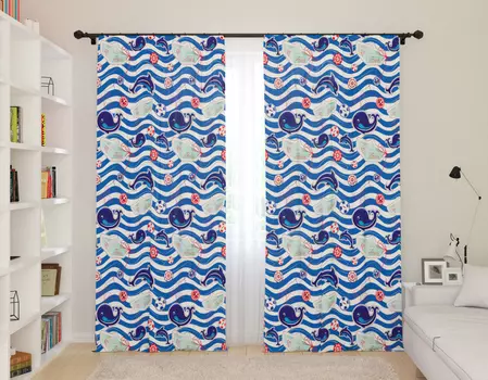 Шторы Сирень