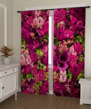 Шторы Сирень