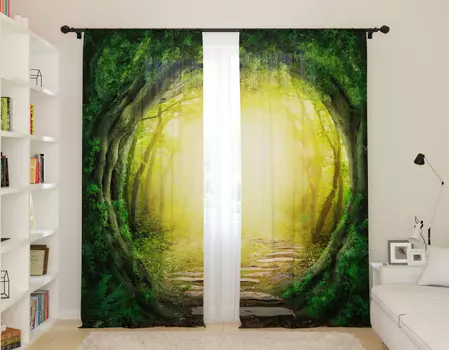 Шторы Сирень