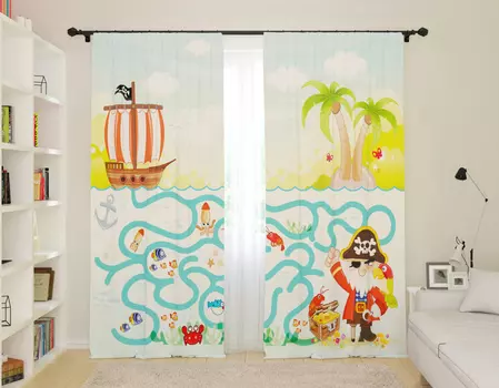 Шторы Сирень