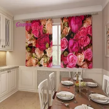 Шторы Сирень