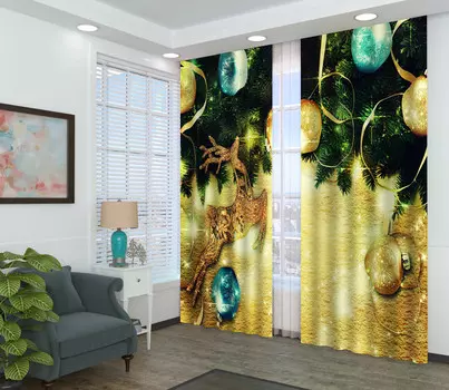 Шторы Сирень