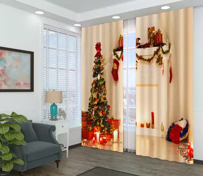 Шторы Сирень