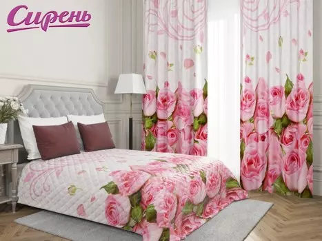 Шторы Сирень