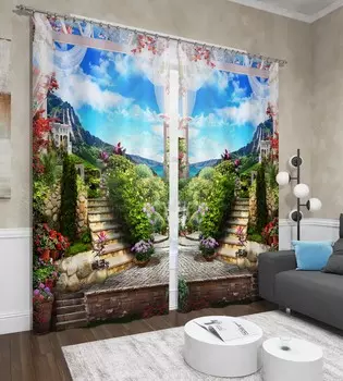 Шторы Сирень