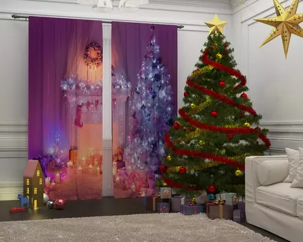 Шторы Сирень