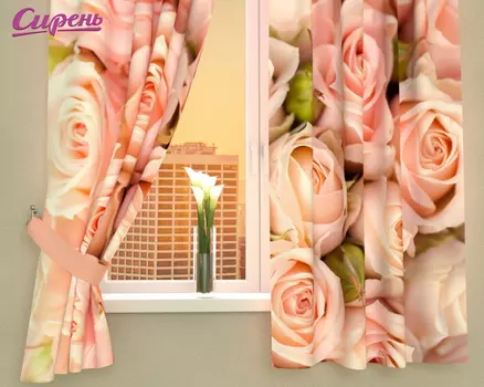 Шторы Сирень