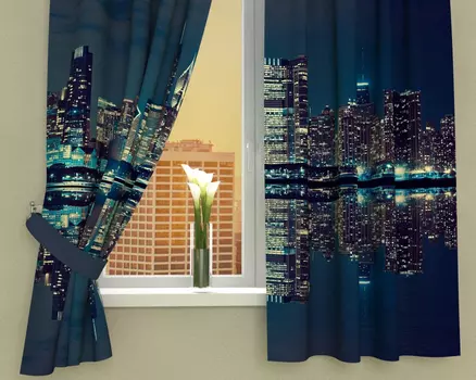 Шторы Сирень