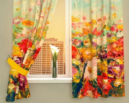 Шторы Сирень