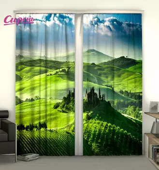 Шторы Сирень