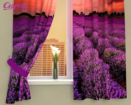 Шторы Сирень
