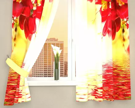 Шторы Сирень