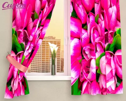 Шторы Сирень