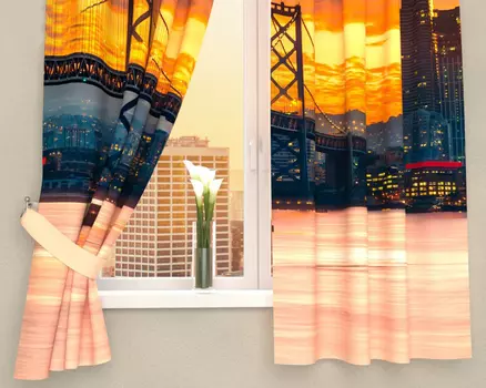 Шторы Сирень