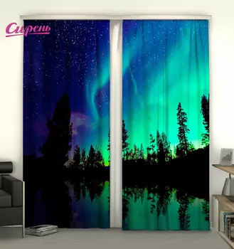 Шторы Сирень