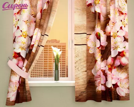 Шторы Сирень