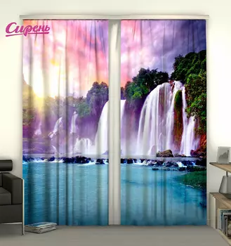 Шторы Сирень