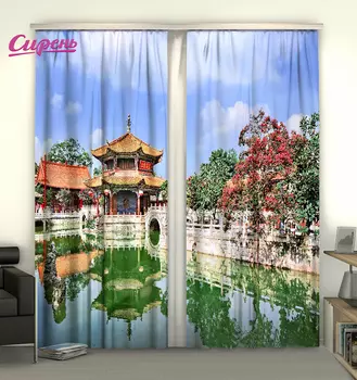 Шторы Сирень