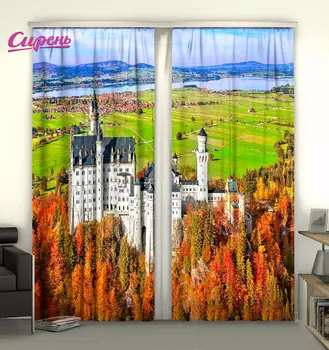 Шторы Сирень